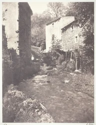 Vesimyllyt Auvergnessa, 1852, painettu 1978.