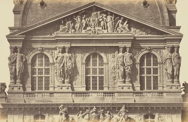 [Pavillon Richelieun toinen kerros, Louvre, Pariisi]