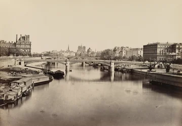 Solferinon silta, Pariisi, noin 1860 (kuva).