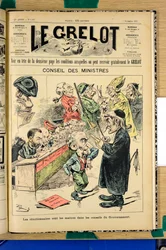 Kansi "" Le Grelot ", numero 1387, Color Satiric
