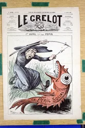 Kansi "" Le Grelot ", numero 312, Satirique en Couleurs