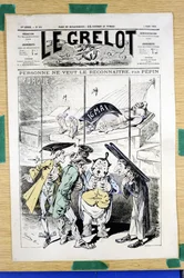 Kansi "" Le Grelot"", numero 360, Satirical in Colors