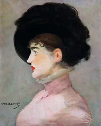 Wieniläinen: Irma Brunnerin muotokuva, 1882.