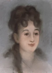Eva Gonzalèsin muotokuva