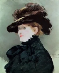 Muotokuva Mery Laurentista (1849-1900) 1882 (pastelli paperille)