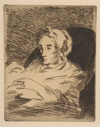 Toipilas Suzanne Manet, 1879-81.