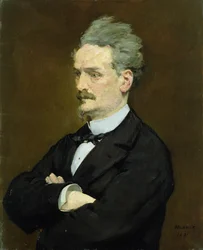 Toimittaja Henri Rochefort (1830-1913), 1881