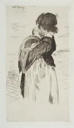 Pieni tyttö, 1861-62.