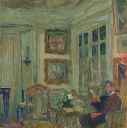 Arthur Fontaine Reading; Arthur Fontaine lukee, 1904
