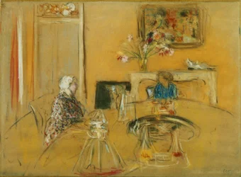 Lounas Clayesin linnassa; Lounas Chateau des Clayesissa, n. 1935