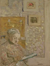 Madame Vuillardin, taiteilijan äidin, muotokuva, noin 1910