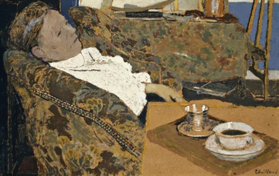 Taiteilijan äiti makaa; La Mere de L"Artiste se Reposant, n. 1897