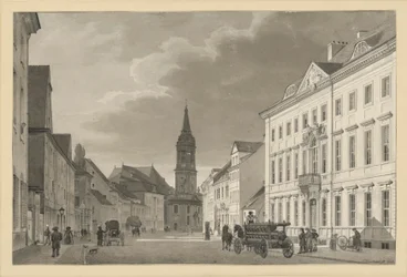 Berliinin Klosterstraße ja Parochialkirche