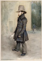 Saksalainen: Adolph von Menzel ja biedermeierhattu