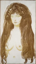 Nainen alaston, synti; Naisalastonhahmo, The Sin