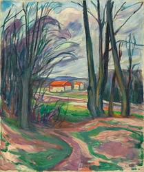 Maisema Skoyenissa, 1920-luku