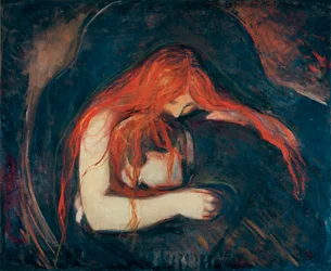 Vampyyri (öljy kankaalle)