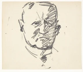 Tutkimus professorin muotokuvaa varten. Carl Lorentzen (1860-1932)