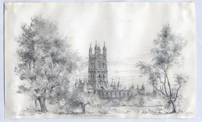 Gloucesterin katedraali, 1900