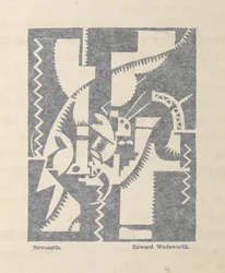 Newcastle, Edward Wadsworth, BLAST no. 1, Vorticist-lehti
