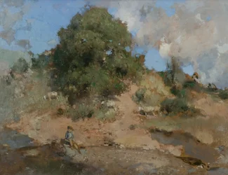 Hawthorn Bank, n. 1910 (öljy kankaalle)