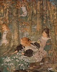 Kevään tulo, 1899, n. 1930.