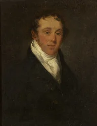 Sir Charles A. Elton (öljy paneelissa)