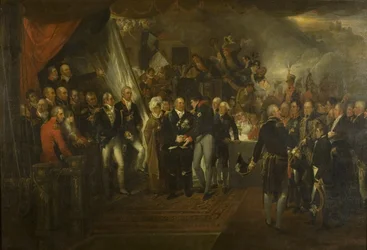 Ludvig XVIII:n alukselle tulo Doverissa