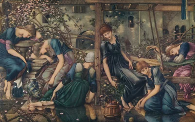 The Briar Rose, The Garden Court, 1890, 1922.
