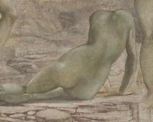 Medusan kuolema (fragmentti), n. 1876-85 (öljy kankaalle)