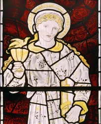 Biscester, Morris, Marshall, Faulkner & Co, Edward Burne-Jones, Faith, 1866.