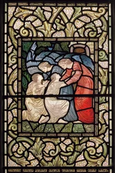 Wilden, All Saints, Morris & Co., Edward Burne-Jones, John Henry Dearle (1859-1932), Vastaanotto paratiisiin, 1902-1914, Louisa, Alfred, Baldwinit, pääministeri, metodisti, Worcestershire, Arts &