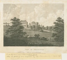 Wolstanton - "View of Smith-Field": kaiverrus, nd [c 1794]