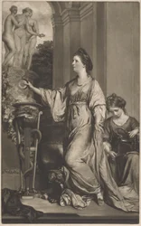 Lady Sarah Bunbury uhraamassa armoille
