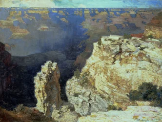 Grand Canyon (öljy kankaalle)