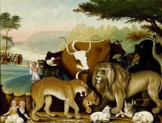 Rauhallinen kuningaskunta, n. 1846-1847 (öljy kankaalle)