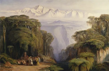 Kangchenjunga Darjeelingista käsin
