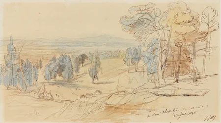 Matkalla Achmet Agaan Castellasta ja Chalcisista, Kreikasta, 23. kesäkuuta 1848