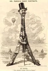""(Alexandre) Gustave Eiffel (1832-1923) ranskalainen rakennusinsinööri