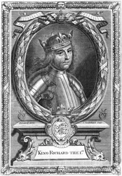 Richard I Englannin kuningas.