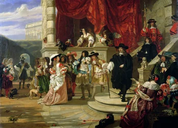 Clarendonin ensimmäisen jaarlin Edward Hyden (1609-74) kukistuminen, 1861