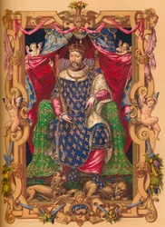 Ranskan kuningas Francis I, 1500-luku, 1849.