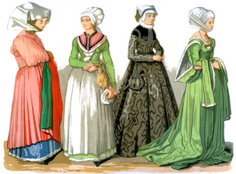 Nürnbergin naiset, Saksa, 1500-luku 1849.