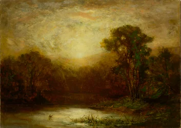 Posta de sol, ca. 1875-1880. finlandès