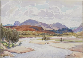 On the Spey, n. 1935 (akvarelli)