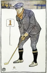 Kalenteri: Edward Penfieldin "" Golf Calendar" -kalenteri