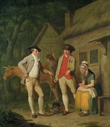 Johnny Pearmainin anteliaisuus, 1782, lunastaa lesken Costardin lehmän ja tavarat, jotka on pidätetty veroista.
