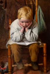 Learning by Heart (öljy laudalle)