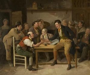 Inn Scene, noin 1820