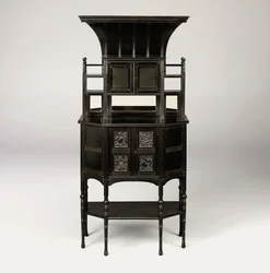 Ebonised Cabinet, noin 1873